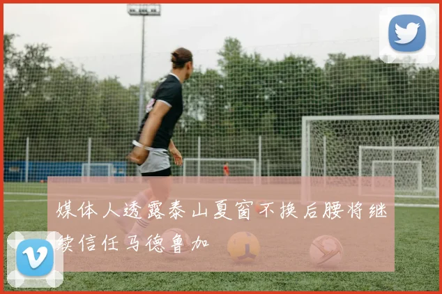 媒体人透露泰山夏窗不换后腰将继续信任马德鲁加